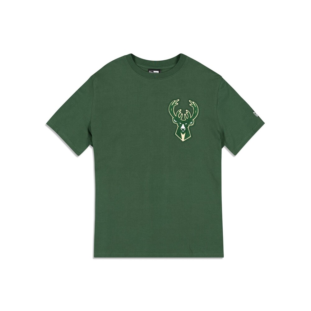 New Era Milwaukee Bucks Logo Select T-Shirt - Size XL